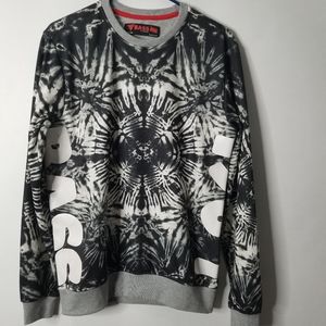 Ron Bass Kaleidoscope Tie Dye Sweatshirt Size M